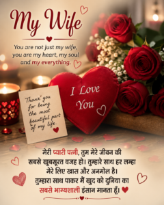 sweet love messages for wife
